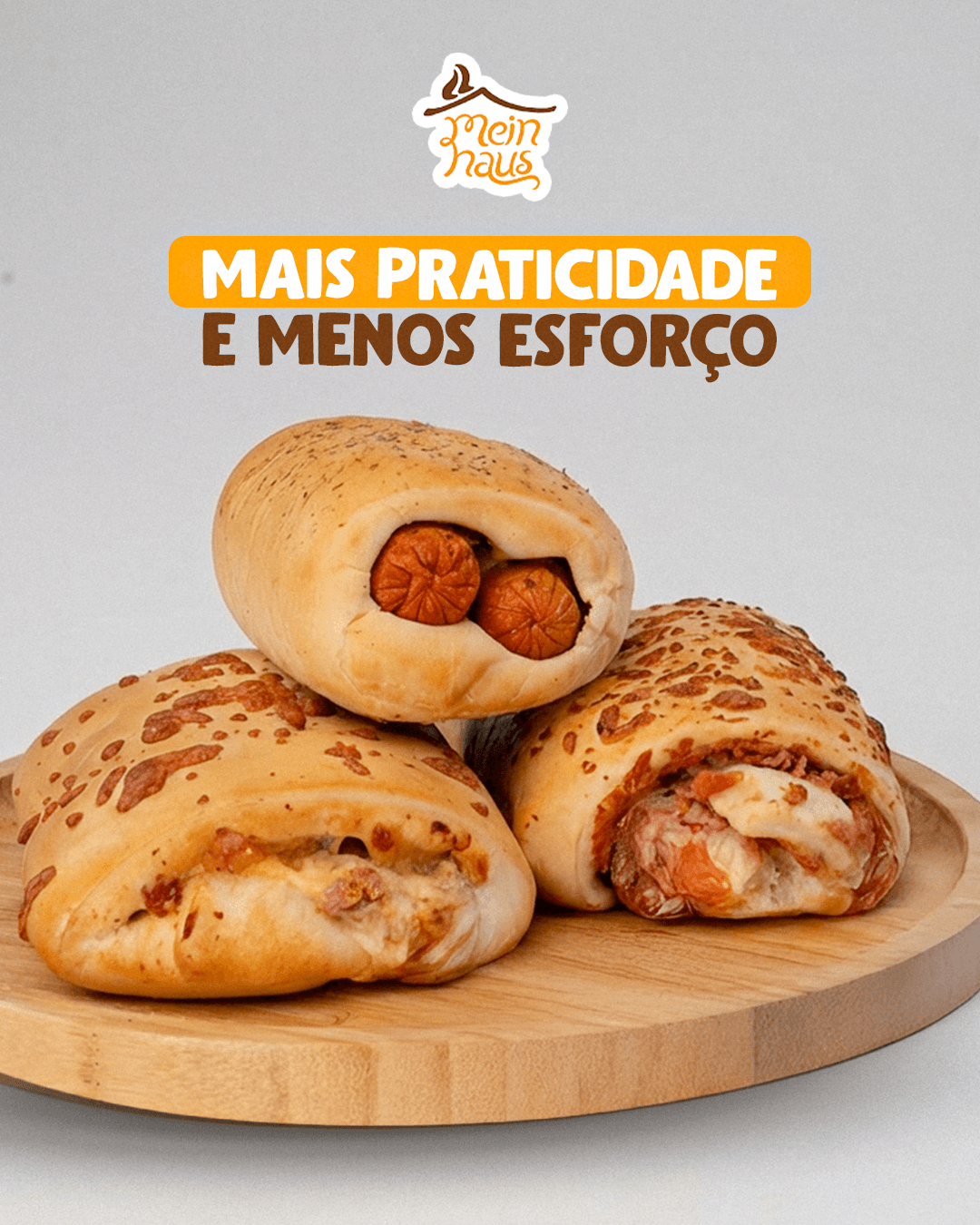 Praticidade nos lanches Mein Haus: sabor e conveniência para todos os momentos