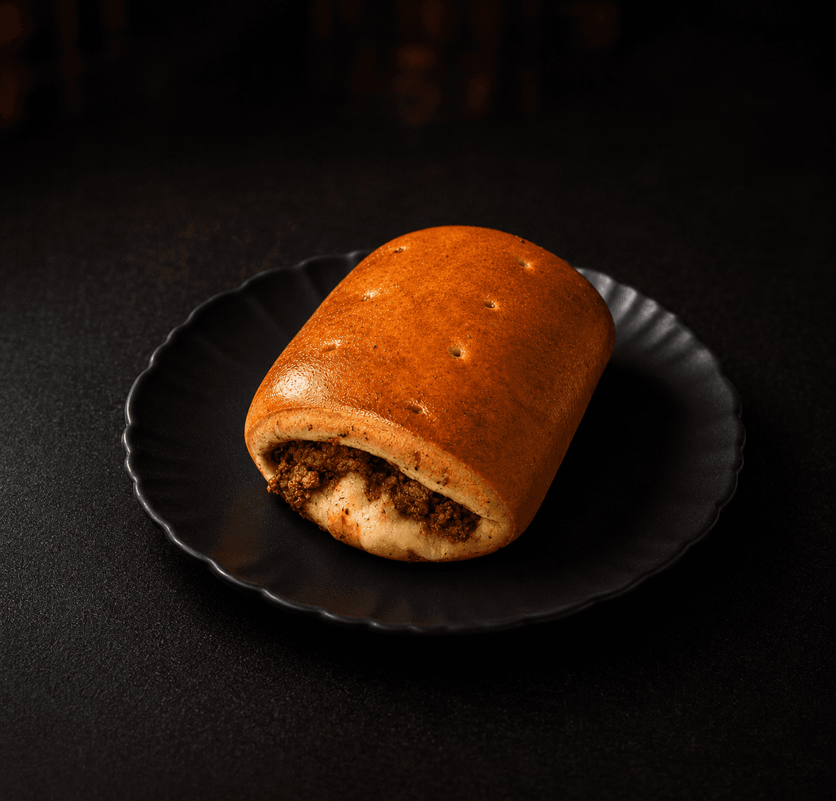 Bauru de Carne de Panela
