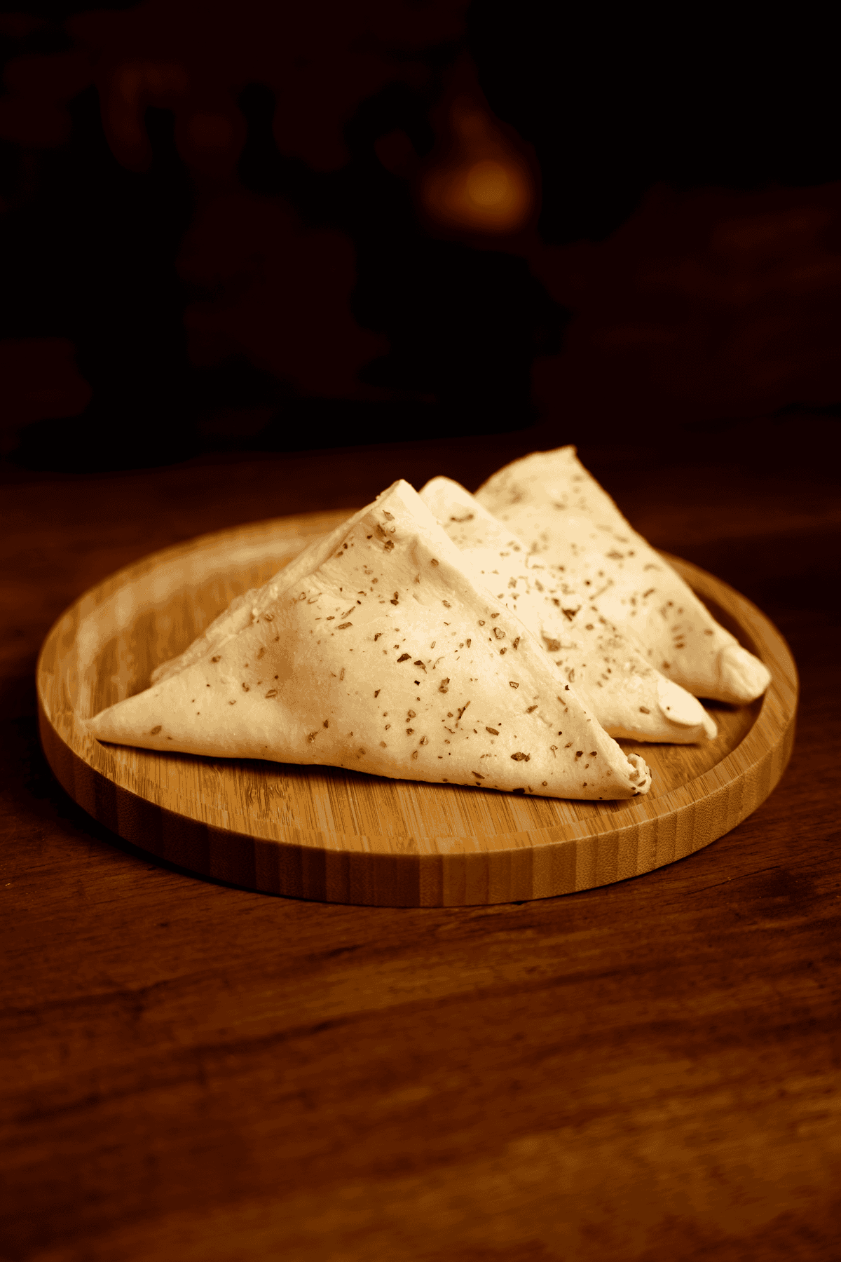Folhado de Queijo e Presunto
