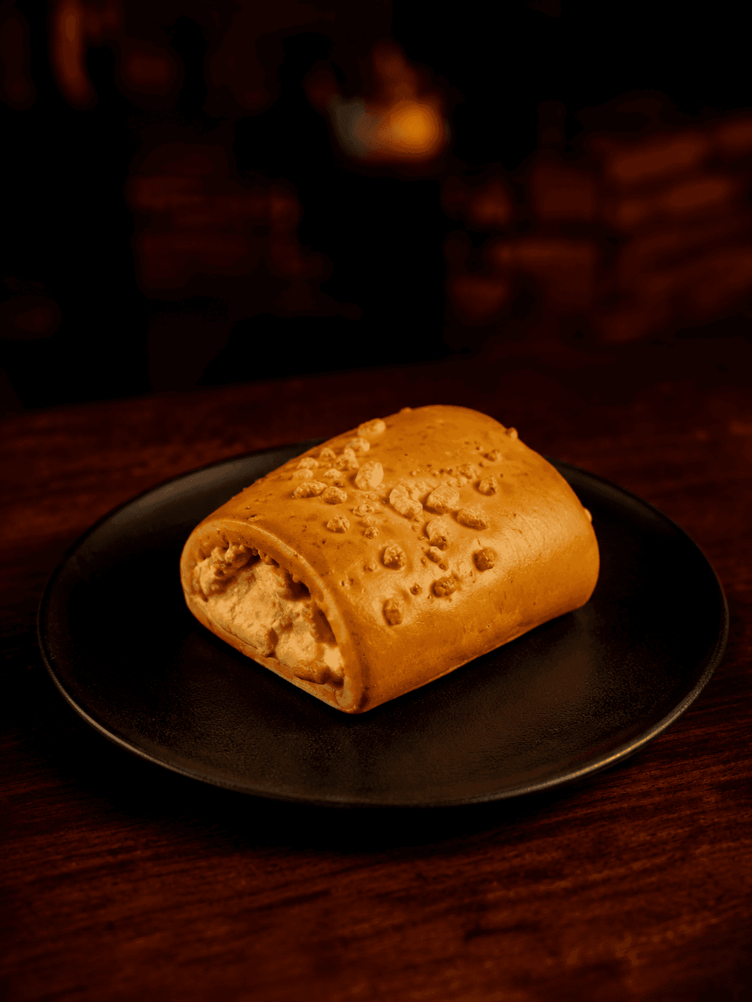 Calzone de Frango com Requeijão