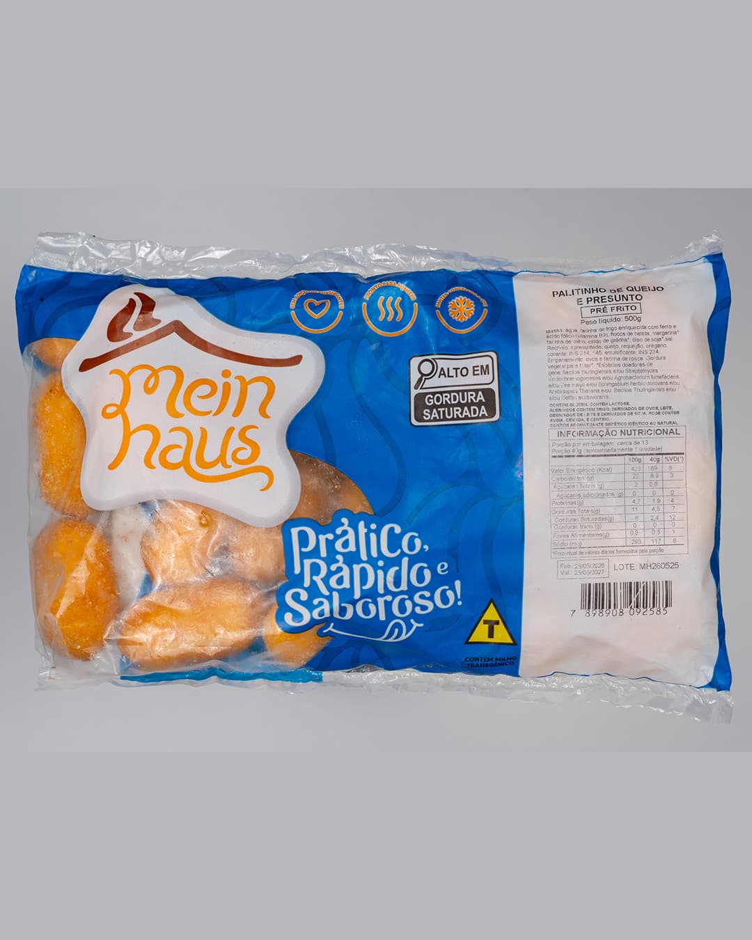 Mini Palitinho de Queijo e Presunto — imagem 3