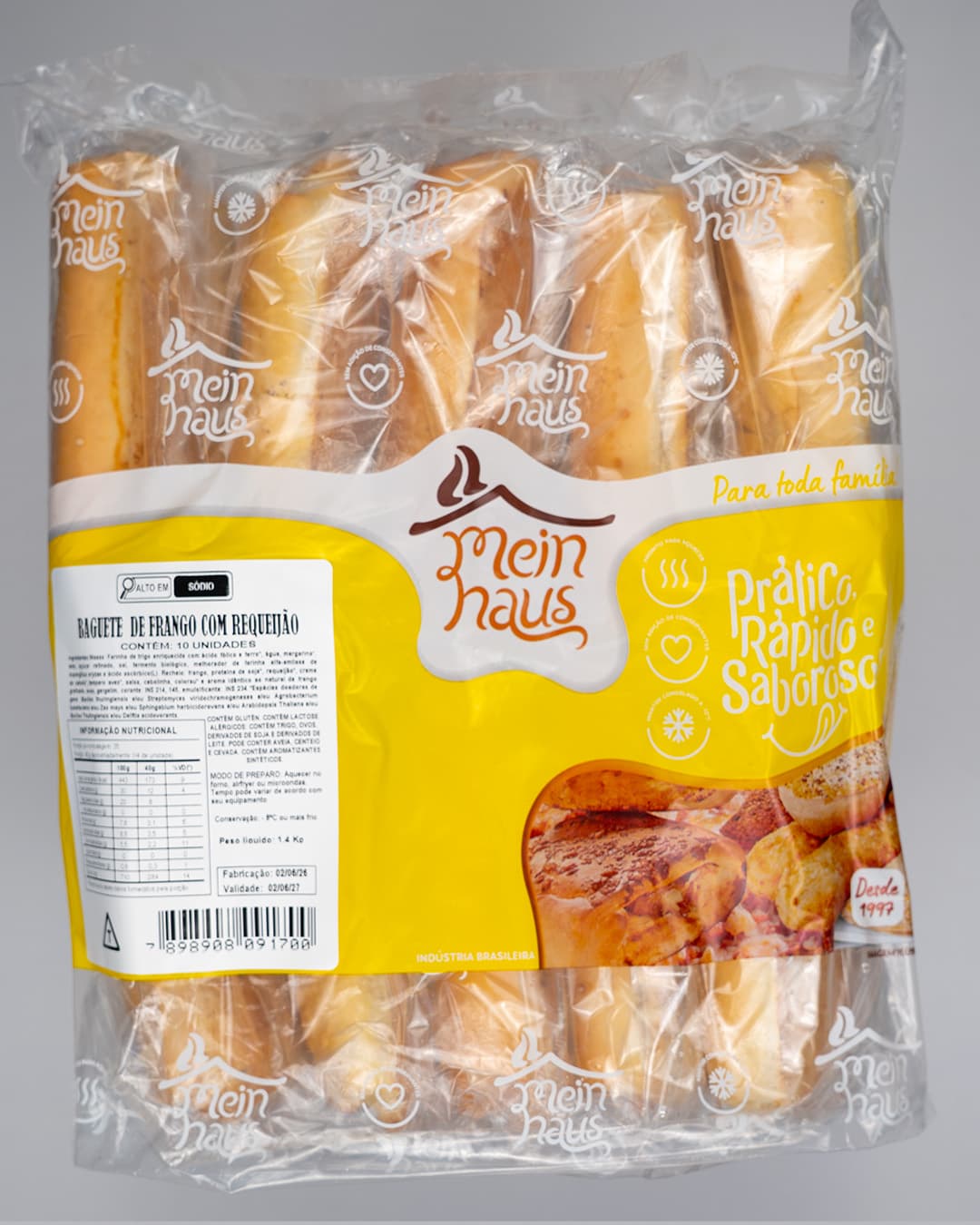 Baguete de Frango com Requeijão — imagem 2