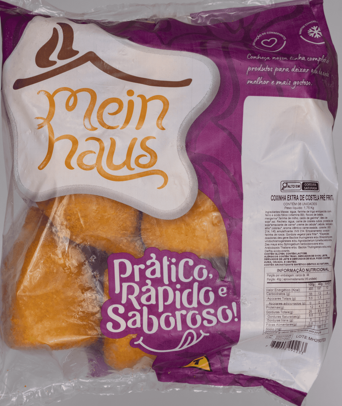 Coxinha 220g — imagem 2
