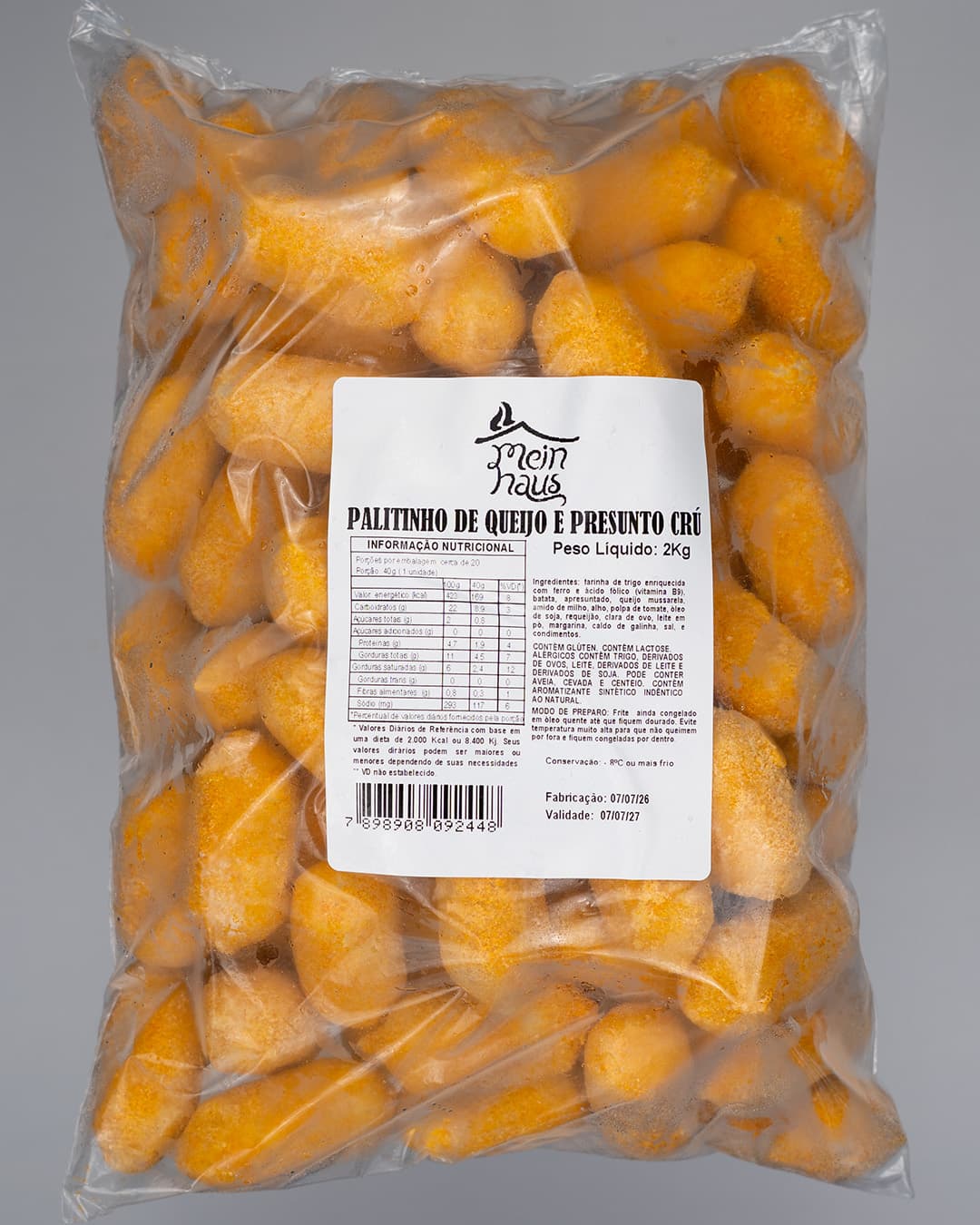 Mini Palitinho de Queijo e Presunto — imagem 2
